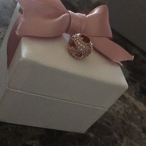 Pandora cut out heart bracelet charm
